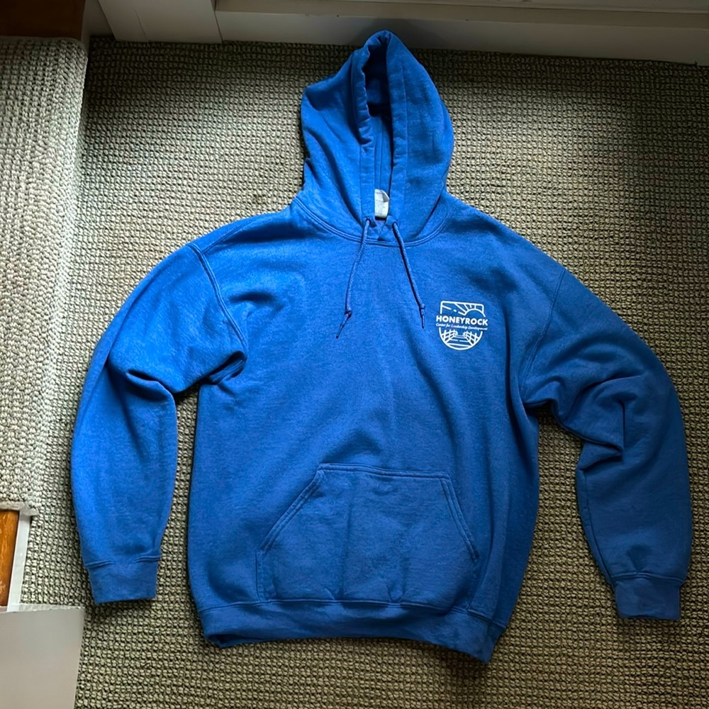 I’m selling a nice camp sweatshirt from Honeyrock!